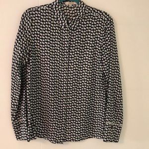 Dorothee Schumacher geometrical print button up blouse